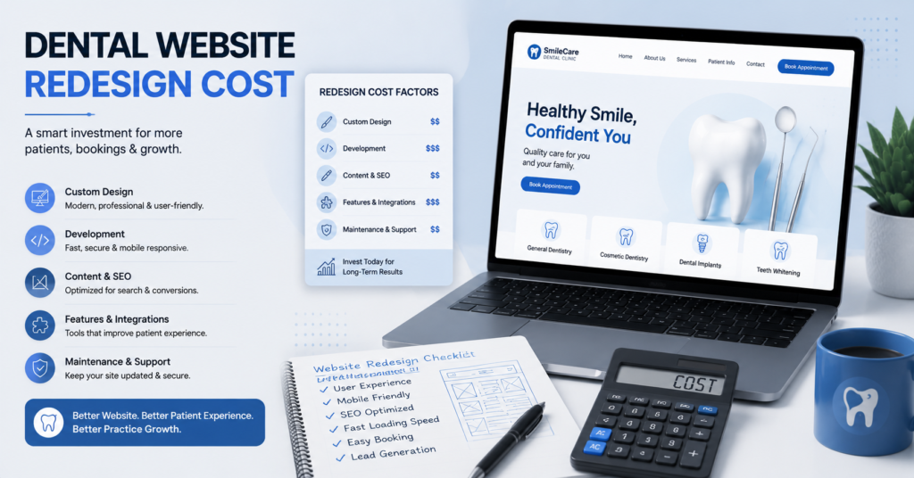 Redesign website cost